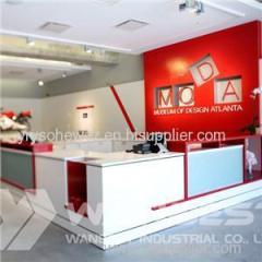 Customized Commercial Reception Desk