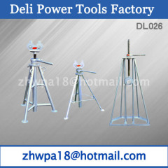 Easy to carry cable reel jack cable drum handling