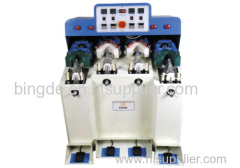 BD-889A Shoe Heel Setting Machine Double Cooler Double Heater Back Part Moulding Machine