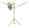 3-Arm Portable Travelling Camping Umbrella Clothes Dryer with Tripod Stand