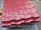 AISI / ASTM / JIS Metal Roof Sheeting Steel Workshop Glazed Tile Shape