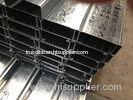 Q235 Q345 Galvanized C and Z Steel Purlins With 275g/m2 Zinc Coating Thickness