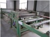 Particle board production line machine