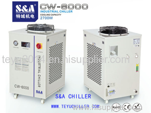 Industrial water chiller for light led scanner