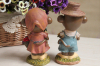 Custom home decor high detail cartoon style resin lovely figurines supplier