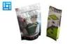 FDA Flat Bottom Pouches Package For Tea / Aluminum Foil Stand Up Pouches
