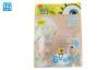 Bath Sponge Moisture Proof Bags / Yellow Stand Up Pouches With Window