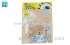 Bath Sponge Moisture Proof Bags / Yellow Stand Up Pouches With Window
