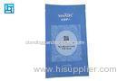 Blue Face Mask Packaging / Aluminum Foil Packets For Moisturizing Mask