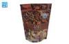 Roasted Nuts Aluminum Foil Stand Up Pouch With Zipper Custom Printed