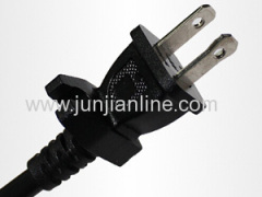 CUL 3pin power cord UL type plug