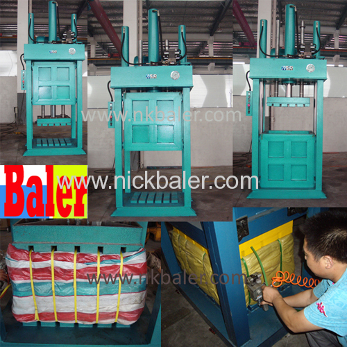 Textile Cloth hydraulic baler