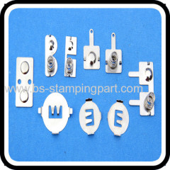 Customized battery spring contact