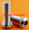 Monel400 button head socket screw UNS N04400