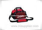 Waterproof Red Surf Fishing Tackle Bag 600D Polyester 11 X 6 X 4.5 Inches