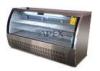 Supermarket Fan Cooling Electronic cold display case for deli Food