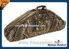 43 Inch Youth Compound Camo Bow Case PVC Coating Horizontal Zippered Pockets