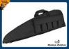 Padded 42 Inch Black Gun Case Water Resistance Nylon Adjustable Handle Five Magazine