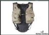 White Small Inflatable Hunting Fishing Vest Pe Foam Filling Open Sides