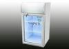 Glass door Countertop Display Fridge with Fan Asisted Cooling / water tray