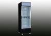 300L Vertical Single Glass door Upright Display Freezer with Aluminum door frame for ice cream