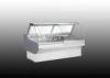 Deli food or freash meat commercial display coolers with Curve glass
