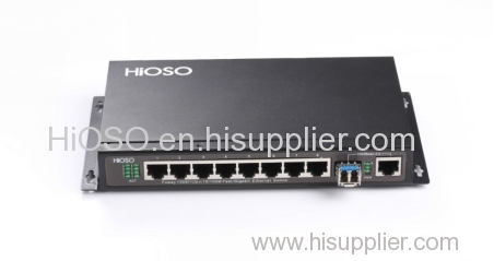 100/1000M 8+1 port Industrial Ethernet Switch