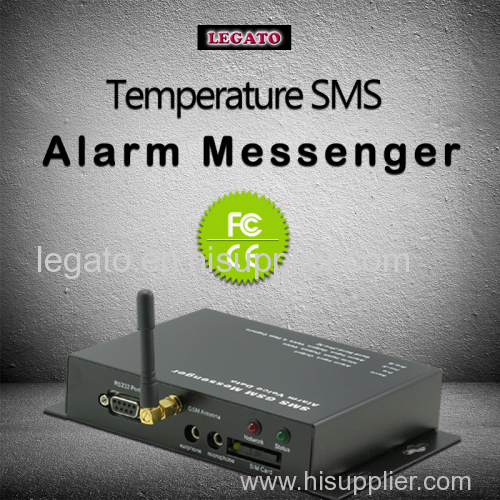 Temperature SMS alarm