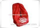 Nylon Gate Check Car Seat Bag / Zipper Red Gate Check Bag For Stroller