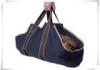 Coffee Folding Bucket Tool Bag Heavy Duty Tote Bag For Carrying Firewood