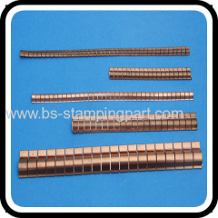 BeCu EMI shielding fingerstrips