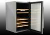128L Single zone custom wine Cellar with wooden color outside steel