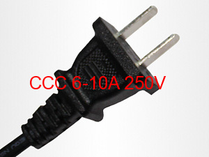 Chinese-style two plug the power cord