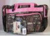 20&quot; Pink Camouflage Duffle Bag / 0.8kg Personalized Duffle Bags For Girls