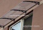 Decorative Transparent polycarbonate canopy awning panels for Windom / Door