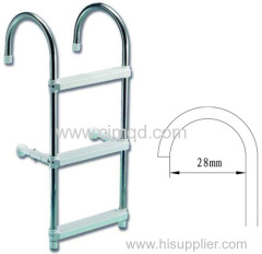 Aluminium Ladder. With antisliding plastic steps