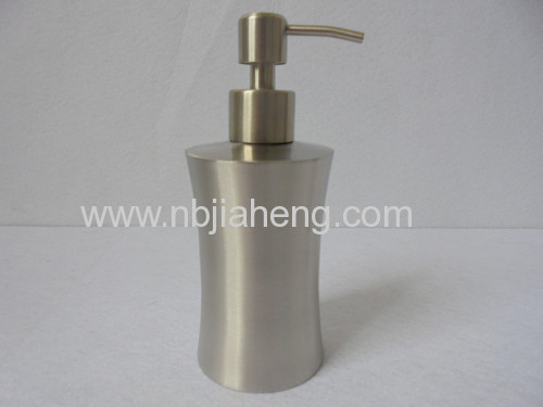 Sink liquid Brass Soap Dispenser with Stainless Steel Bottle