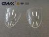 Customized Clear Polycarbonate motorbike windscreens Light weight