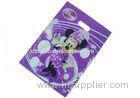 Purple Lovely Mickey Die Cut Handle Plastic Bags For Packing Or Shopping HDB13