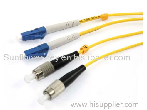 Single mode LC-FC (PC/UPC) patch cord(duplex)