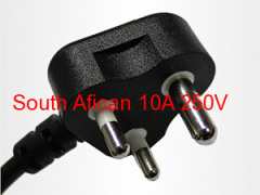 South Afeican 3pin power cords