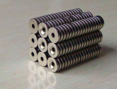 Good Performance Big Sintered Sintered NdFeB Counter Bore Ring Magnets