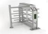 Entrance Security Half Height Turnstile Door With Fingerprint Reader