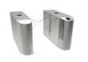 Metro / Stadium Fingerprint Scanner Stainless Steel Turnstile With Alarm Photocell