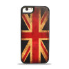 New design premium wood phone case solid phone protective cord back high quaility Iphone6/6P U.K. Flag