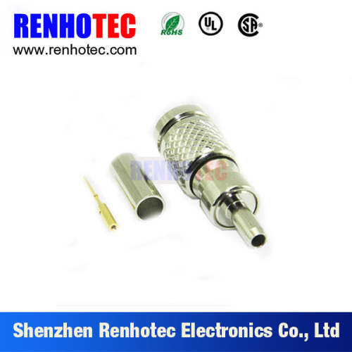 75ohm Straight 1.0/2.3 CC4 Male Plug Crimp for 5C-2V Cable