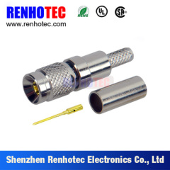 1.0/2.3 Male Crimp Connector for BT3002 Cable