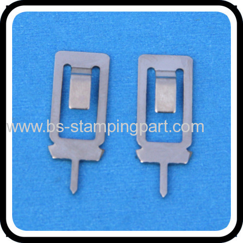 leaf spring battery contact