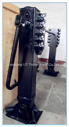Inside one side operation 28ton 28T Landing Gear Support Lift Leg Parts for Semi trailer
