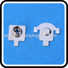 metal battery spring solder contact